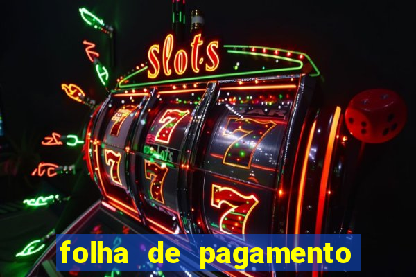 folha de pagamento para preencher word